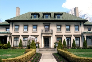 The stately Benjamin Siegal House